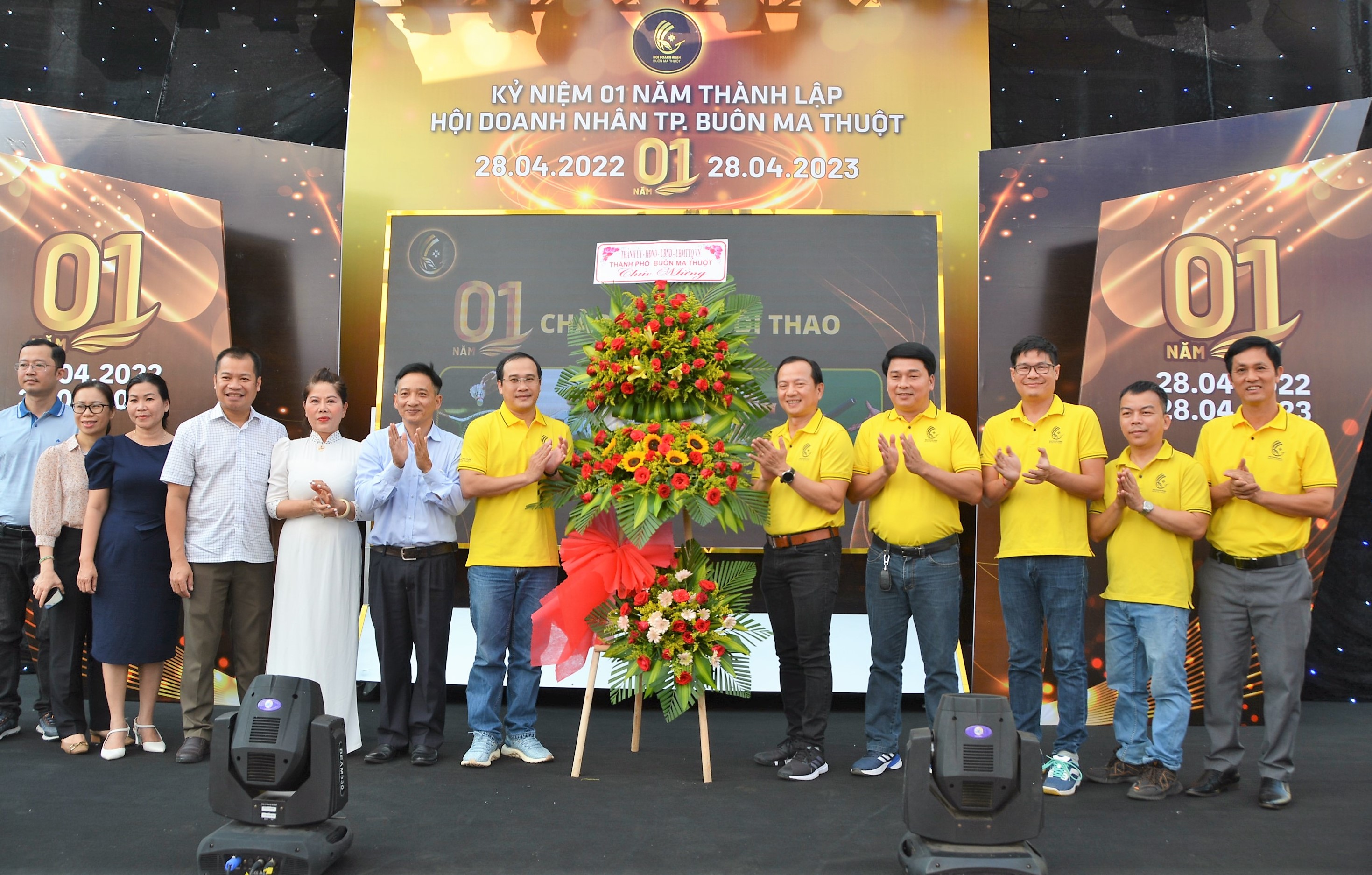 Hội Doanh nhân Thành phố Buôn Ma Thuột kỷ niệm 1 năm thành lập